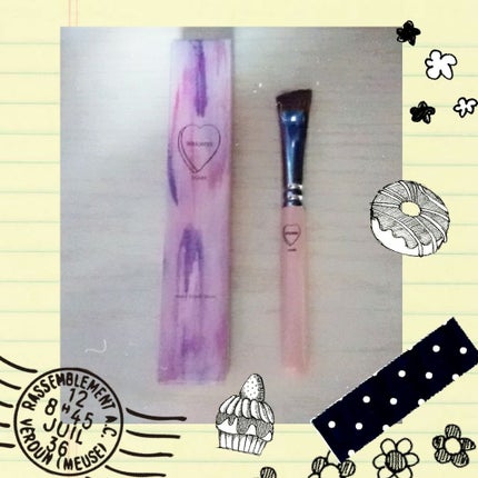 フーミー アイブロウブラシ 熊野筆/WHOMEE/メイクブラシを使ったクチコミ(1枚目)