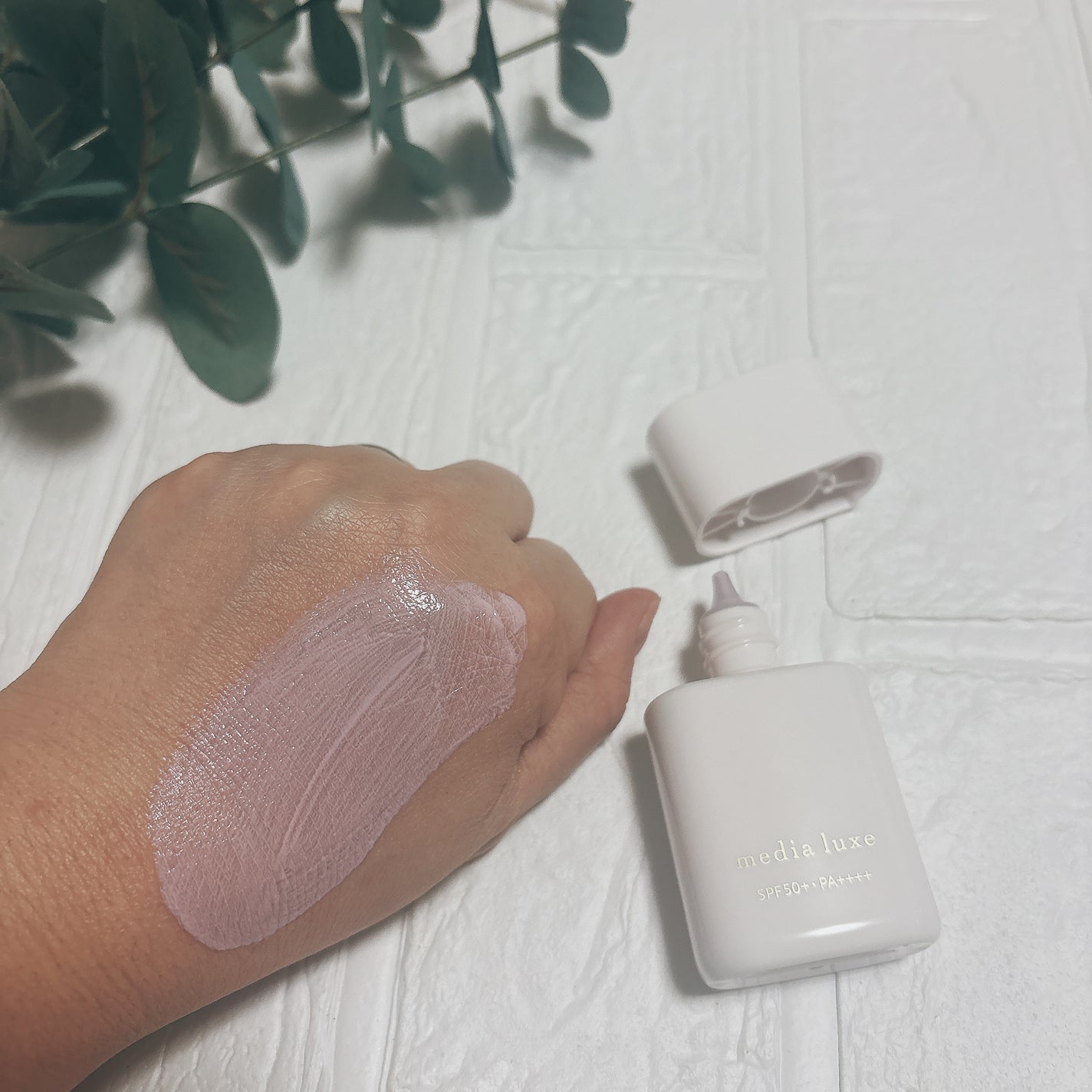 リュクス スムースビューティーベース/media/化粧下地を使ったクチコミ(5枚目)
