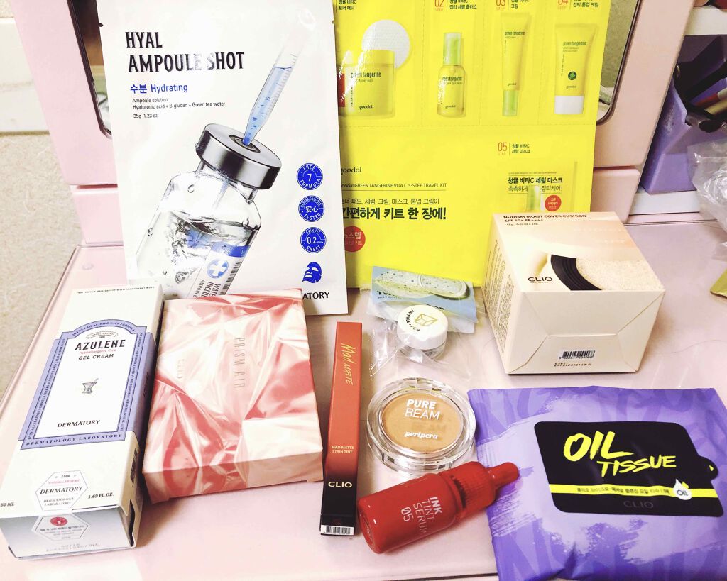 CLUBCLIO 2020summer福袋/CLIO/メイクアップキットを使ったクチコミ（1枚目）