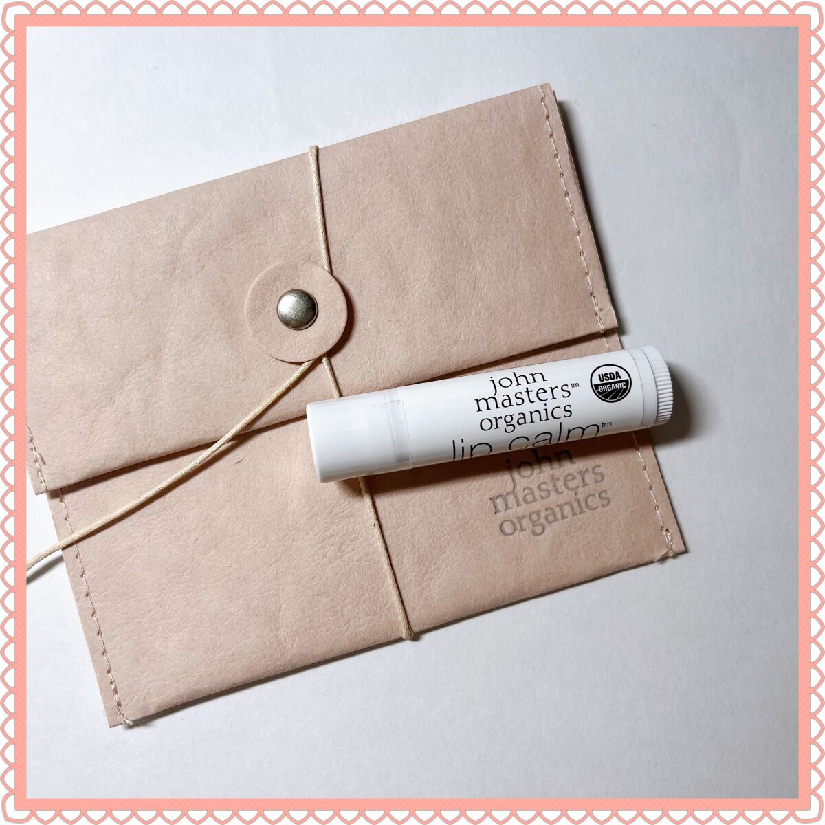 リップカーム オリジナルシトラス/john masters organics/リップクリームを使ったクチコミ（2枚目）