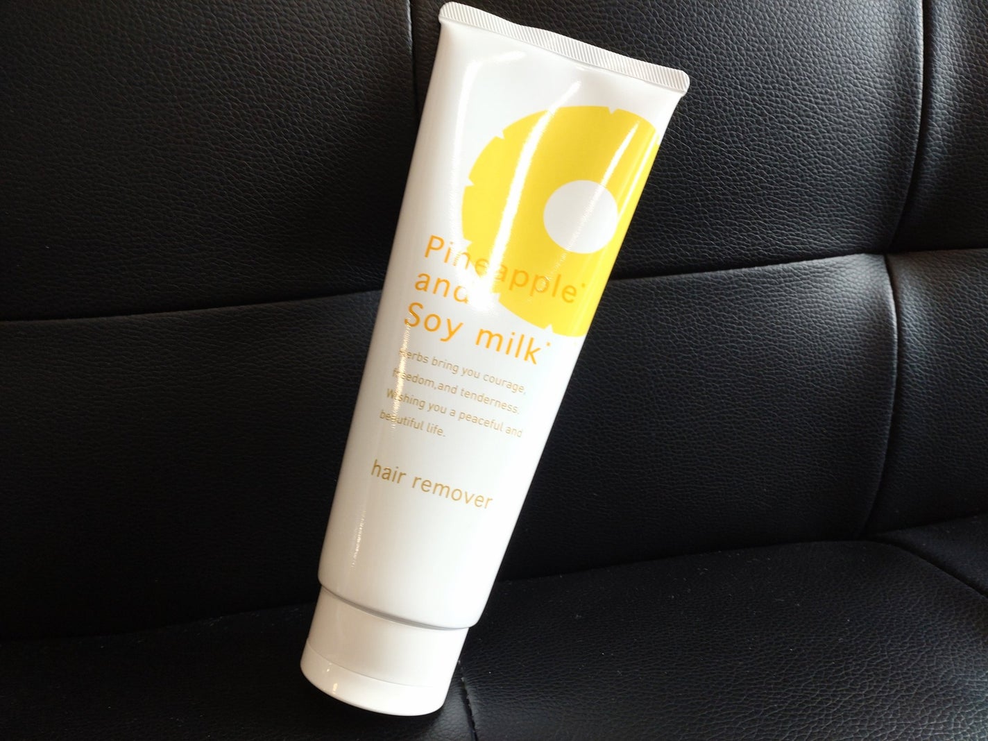 パイナップル豆乳除毛クリーム/鈴木ハーブ研究所/除毛クリームを使ったクチコミ(2枚目)