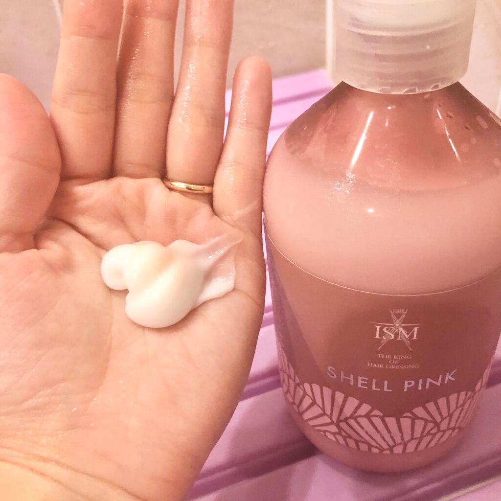 SHELL PINK シャンプー/トリートメント/ISM/市販シャンプーを使ったクチコミ(4枚目)