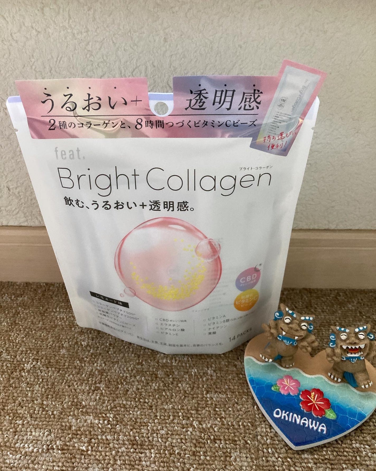 ブライト コラーゲン/Feat./美容サプリメントを使ったクチコミ(1枚目)