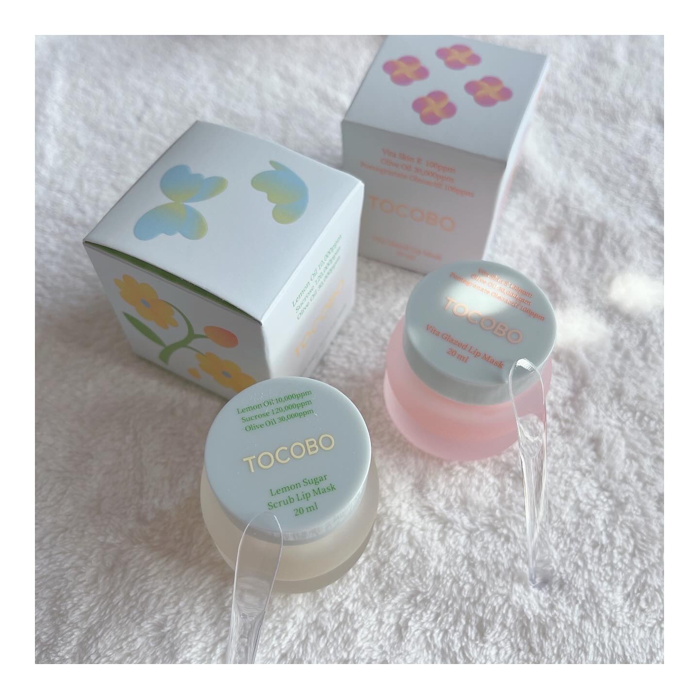 レモンシュガースクラブリップマスク/TOCOBO/リップスクラブを使ったクチコミ（2枚目）