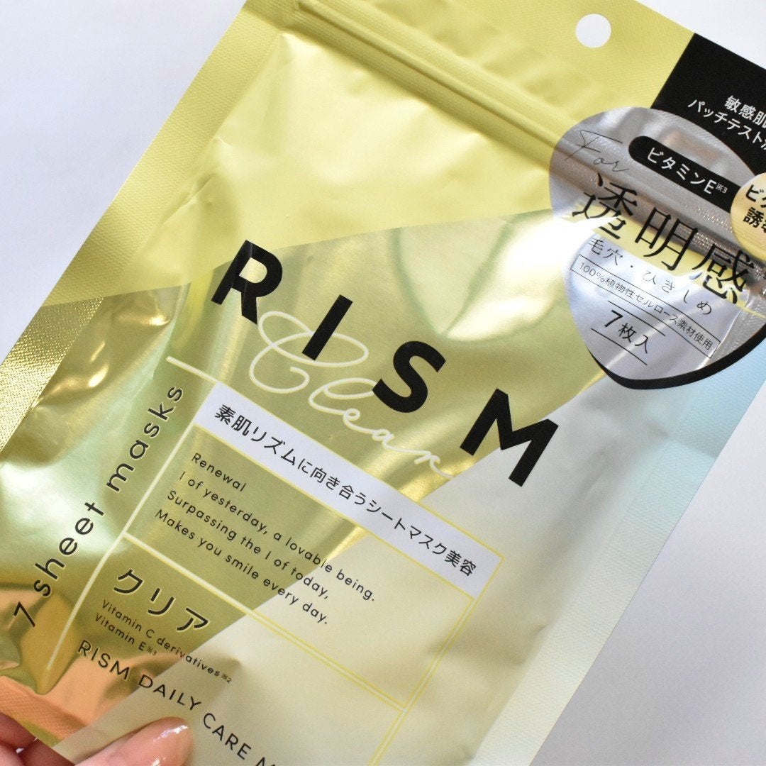 デイリーケアマスク クリア/RISM/シートマスク・パックを使ったクチコミ(1枚目)