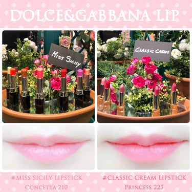 クラシッククリーム リップスティック/DOLCE&GABBANA BEAUTY/口紅を使ったクチコミ（1枚目）