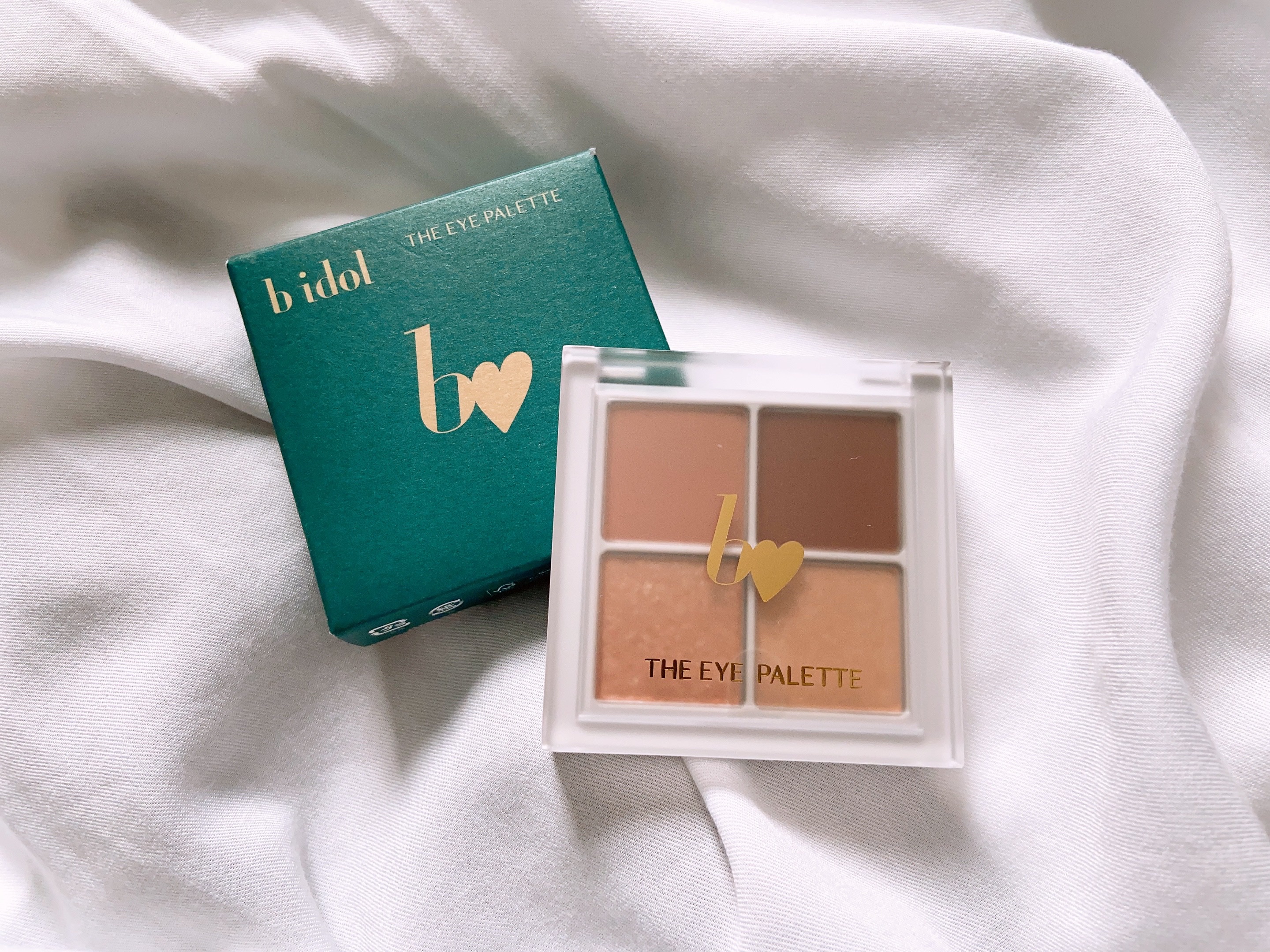 THE アイパレR 07 あの頃のコーラルブラウン【新】/b idol/アイシャドウパレットを使ったクチコミ（1枚目）