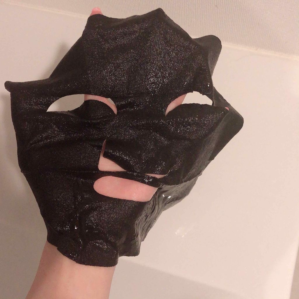 ジェイジュン ブラック水光マスク/JAYJUN/シートマスク・パックを使ったクチコミ（3枚目）