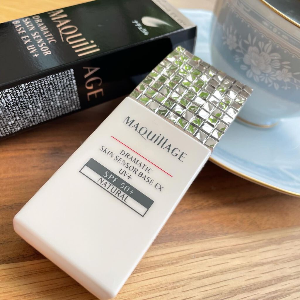 ドラマティックスキンセンサーベース EX UV+/マキアージュ/化粧下地を使ったクチコミ（2枚目）