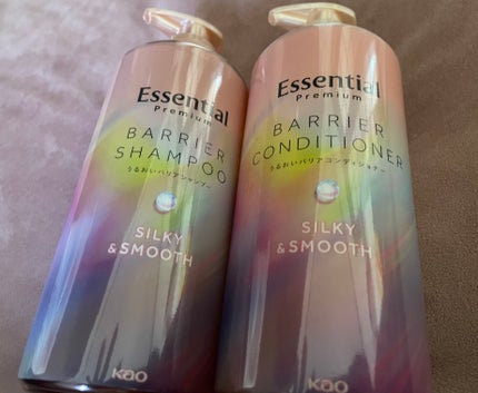 エッセンシャルプレミアム バリアシャンプー・コンディショナー シルキー&スムース/エッセンシャル/市販シャンプーを使ったクチコミ(2枚目)