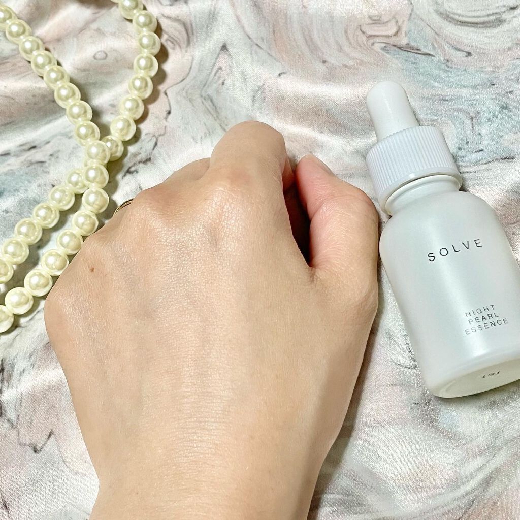 ナイトパールエッセンス/SOLVE/美容液を使ったクチコミ(6枚目)
