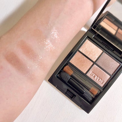 ミネラルクラッシィシャドー/エトヴォス/アイシャドウパレットを使ったクチコミ(3枚目)