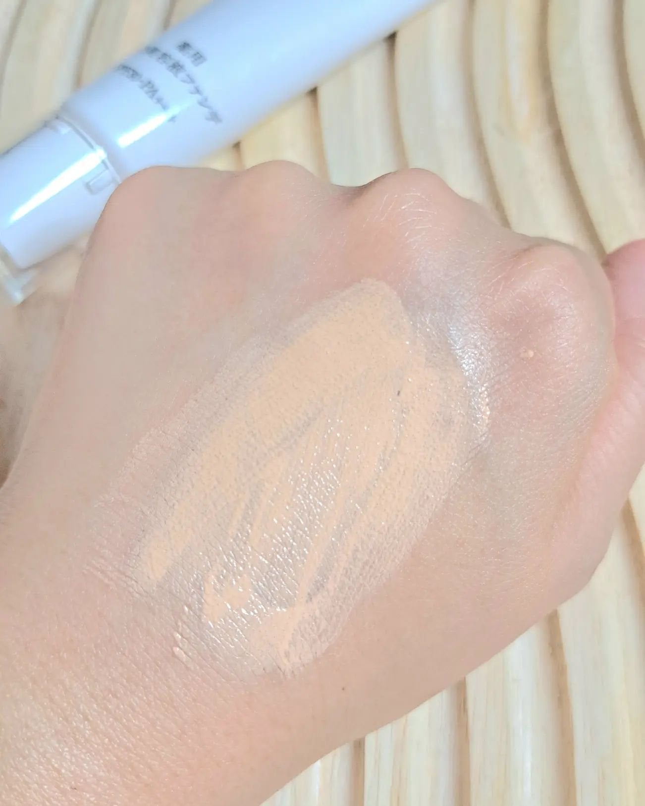 薬用 美白美容液ファンデ(医薬部外品)/HAKU/クリーム・エマルジョンファンデーションを使ったクチコミ(4枚目)