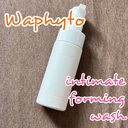 インティメイト フォーミングウォッシュ/Waphyto/デリケートゾーンケアを使ったクチコミ(1枚目)