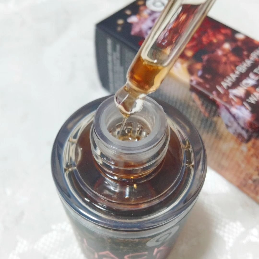 ブラックシュガーピーリングセラム/MAKE9/美容液を使ったクチコミ(2枚目)