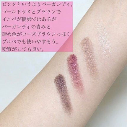 グロッシーリッチ アイズ N/Visée/アイシャドウパレットを使ったクチコミ(3枚目)