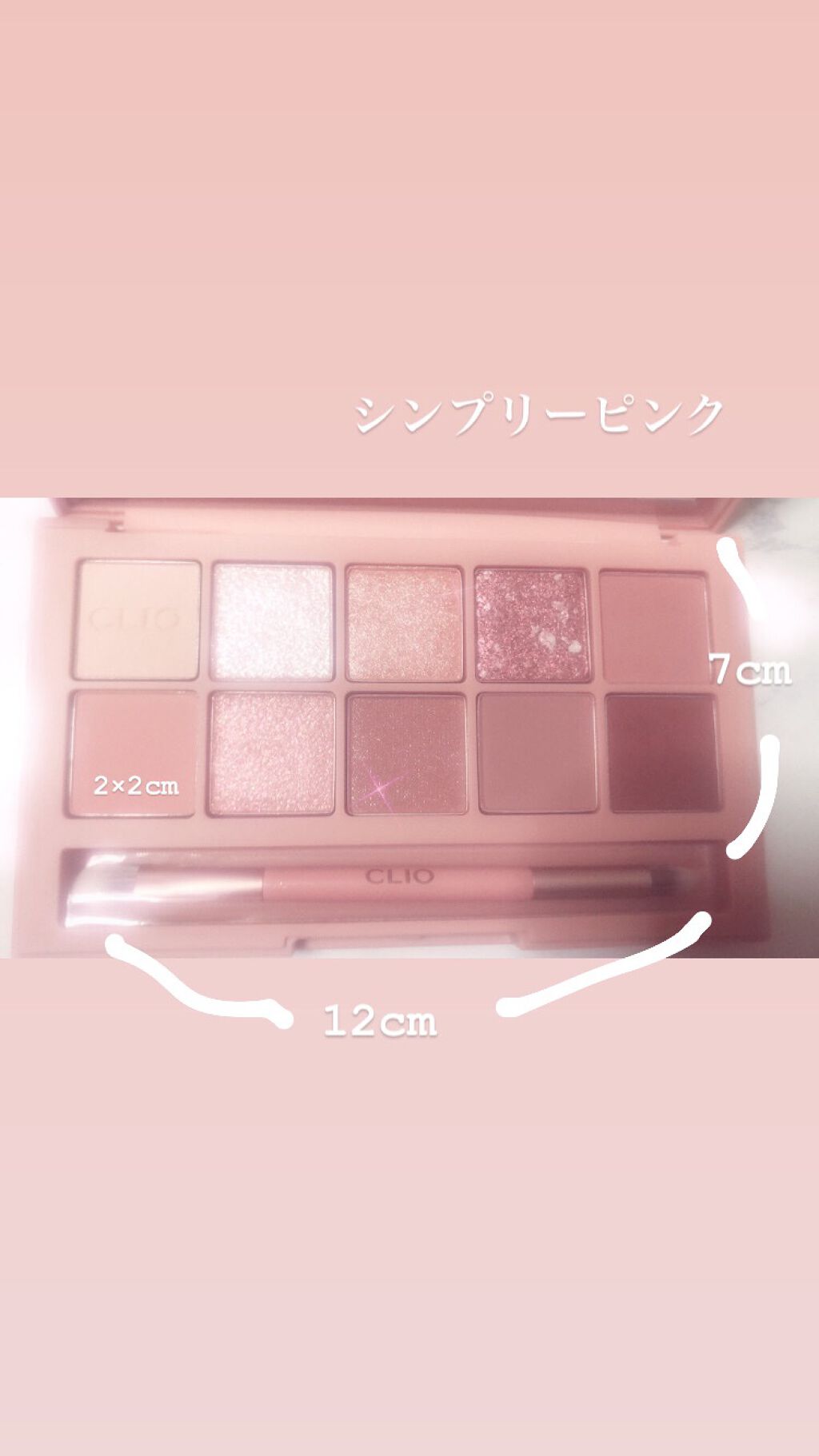 プロ アイ パレット/CLIO/アイシャドウパレットを使ったクチコミ（3枚目）