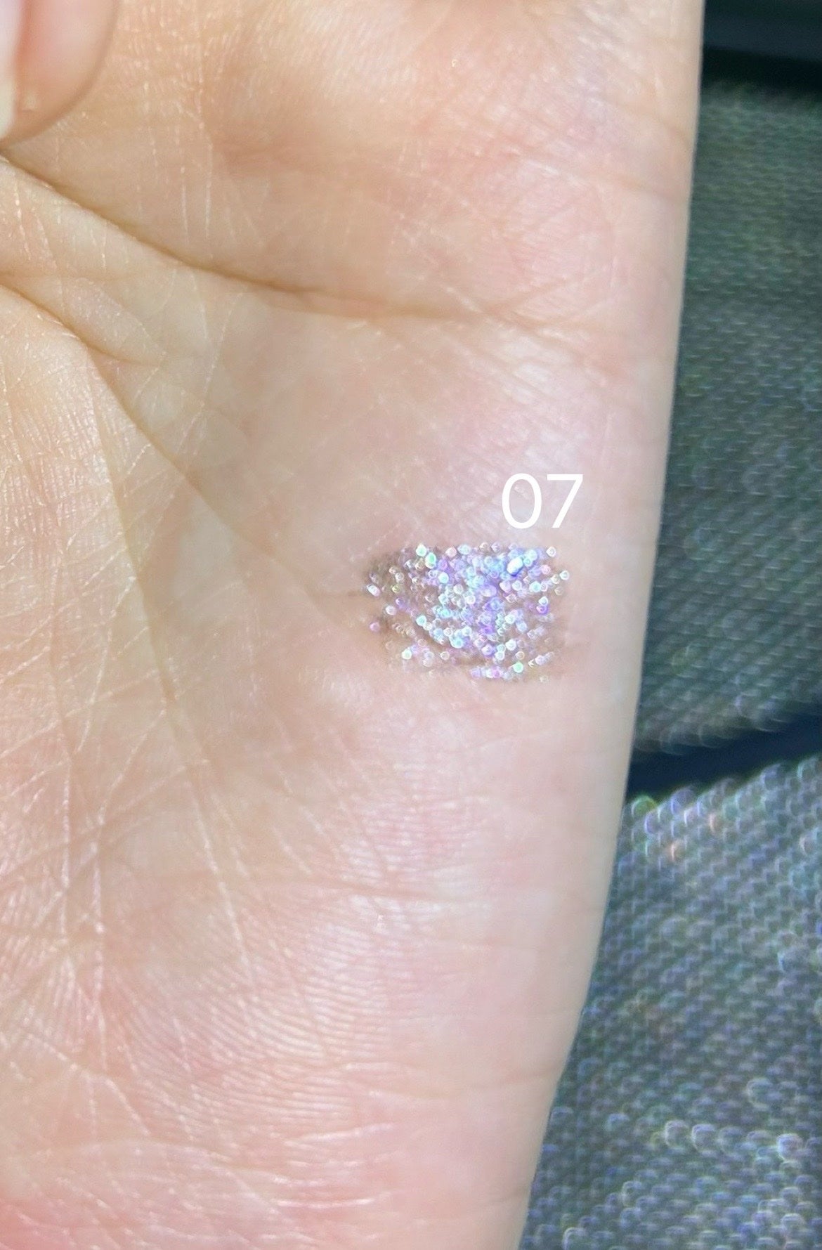 リキッド グリッター シャドウ/rom&nd/グリッターを使ったクチコミ(2枚目)