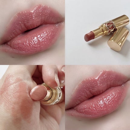 ルージュ ヴォリュプテ シャイン/YVES SAINT LAURENT BEAUTE/口紅を使ったクチコミ(10枚目)