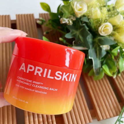 カロテンIPMP(TM) とろけるクレンジングバーム /APRILSKIN/クレンジングバームを使ったクチコミ(1枚目)