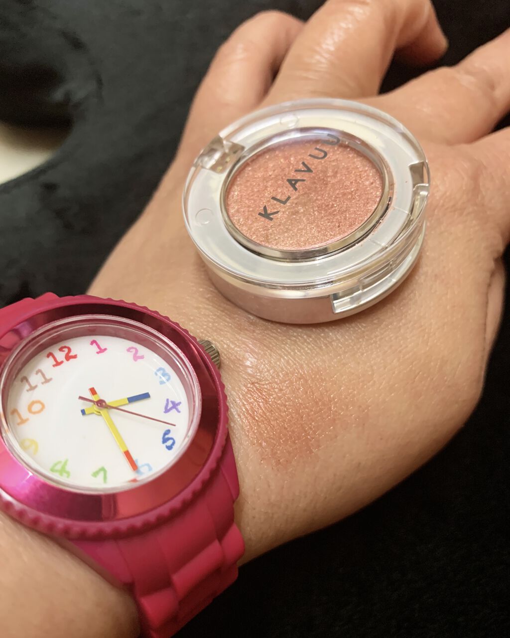 アーバンパールセーション シマーアイシャドウ/KLAVUU/単色アイシャドウを使ったクチコミ（1枚目）