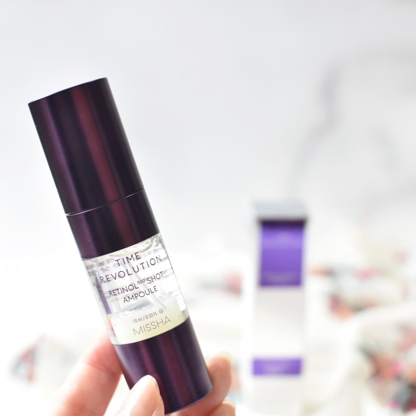 ミシャ タイムレボリューション レチ500ショット美容液/MISSHA/美容液を使ったクチコミ（2枚目）