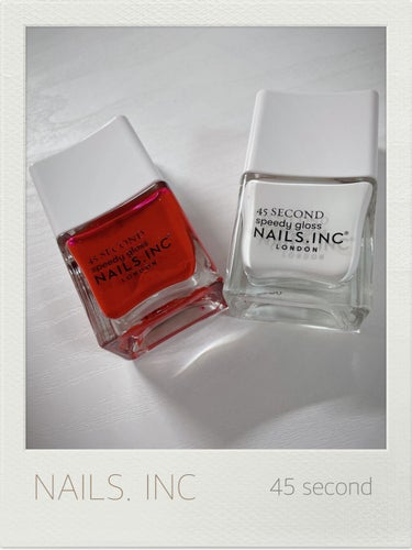 45 セカンド スピーディ ネイルポリッシュ ファインド ミー イン フルハム/nails inc./マニキュアを使ったクチコミ（1枚目）