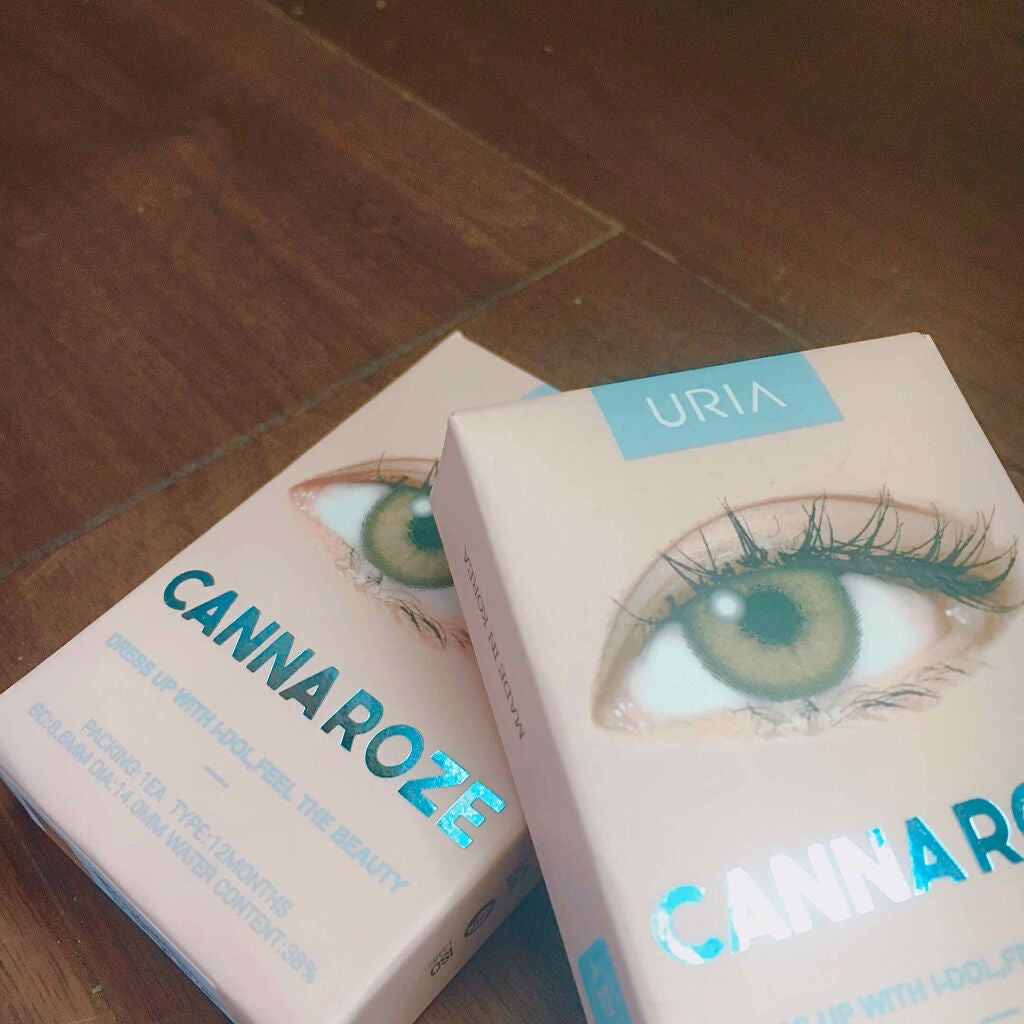 CANNA ROZE 1year/URIA i-DOL/カラーコンタクトレンズを使ったクチコミ(2枚目)