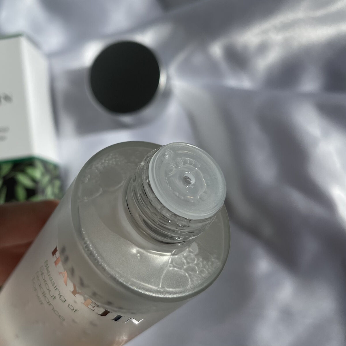 ブレッシングオブスプラウトラディアンストナー/HAYEJIN/化粧水を使ったクチコミ（3枚目）