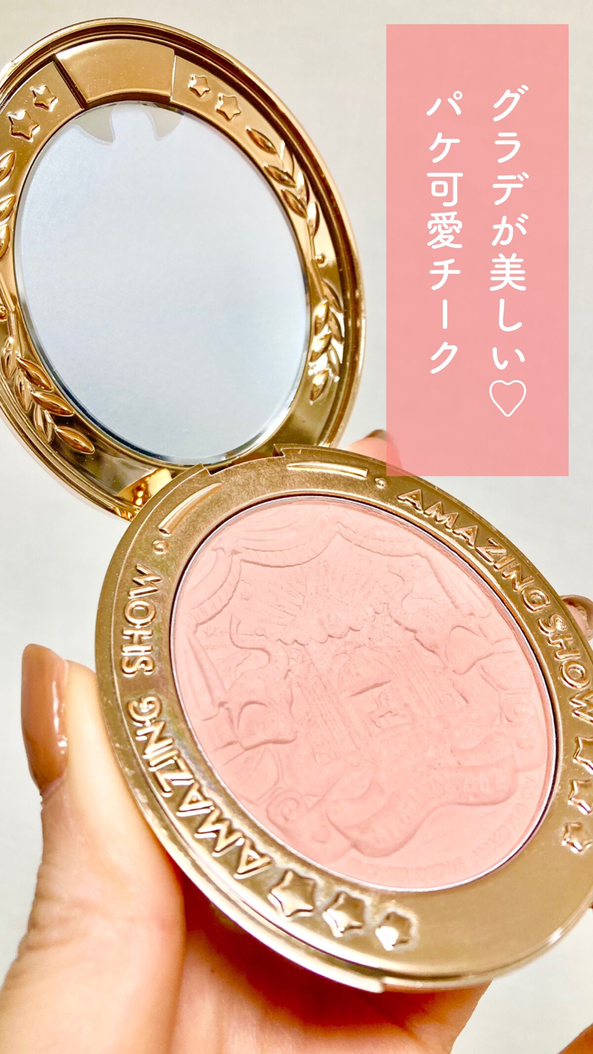 サーカスシリーズ グラデーションブラッシュ /FlowerKnows/パウダーチークを使ったクチコミ(1枚目)