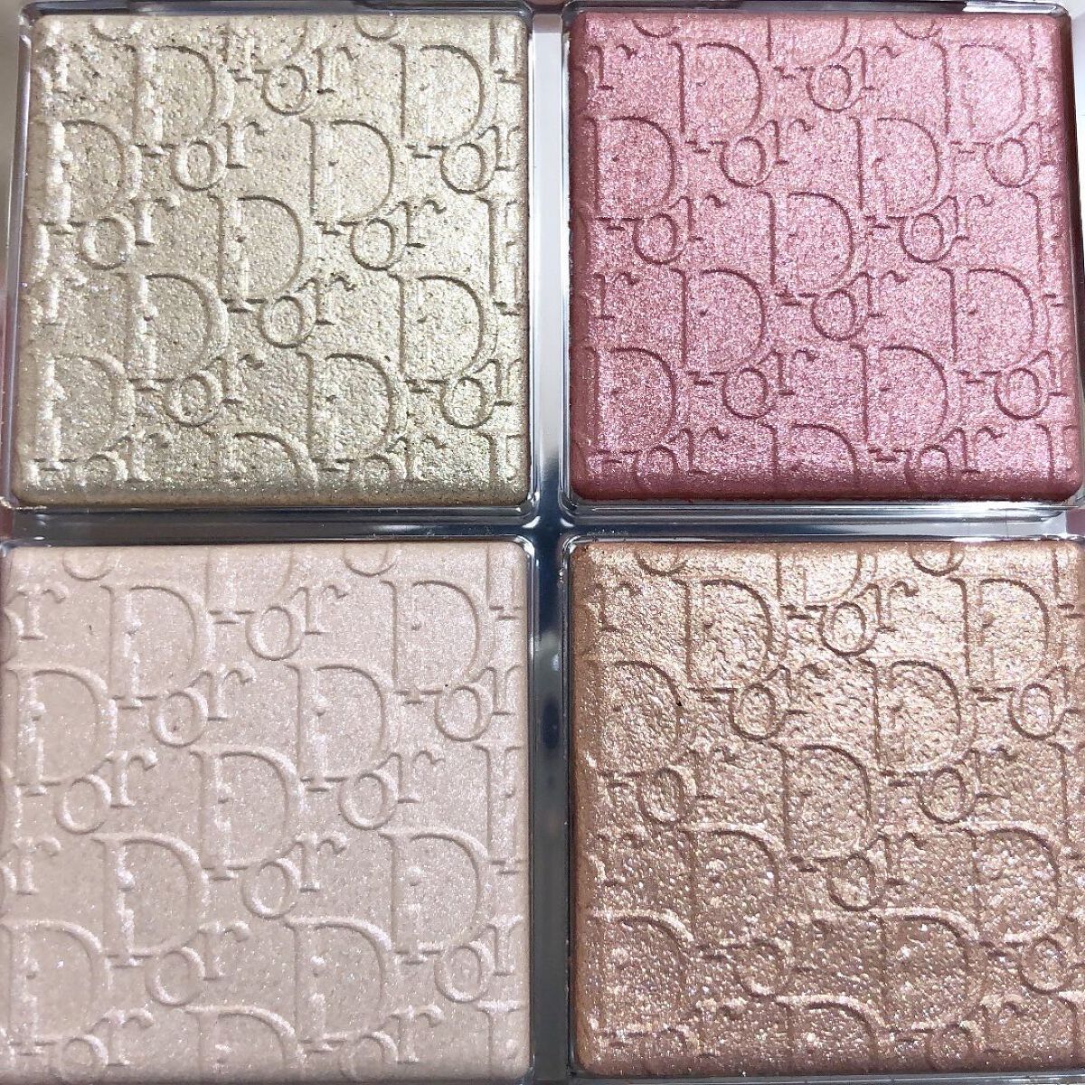 ディオール バックステージ フェイス グロウ パレット/Dior/ハイライトを使ったクチコミ(2枚目)