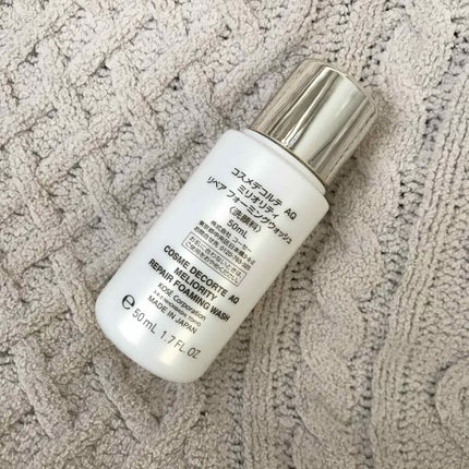 AQ ミリオリティ リペア フォーミングウォッシュ/DECORTÉ/洗顔フォームを使ったクチコミ(2枚目)