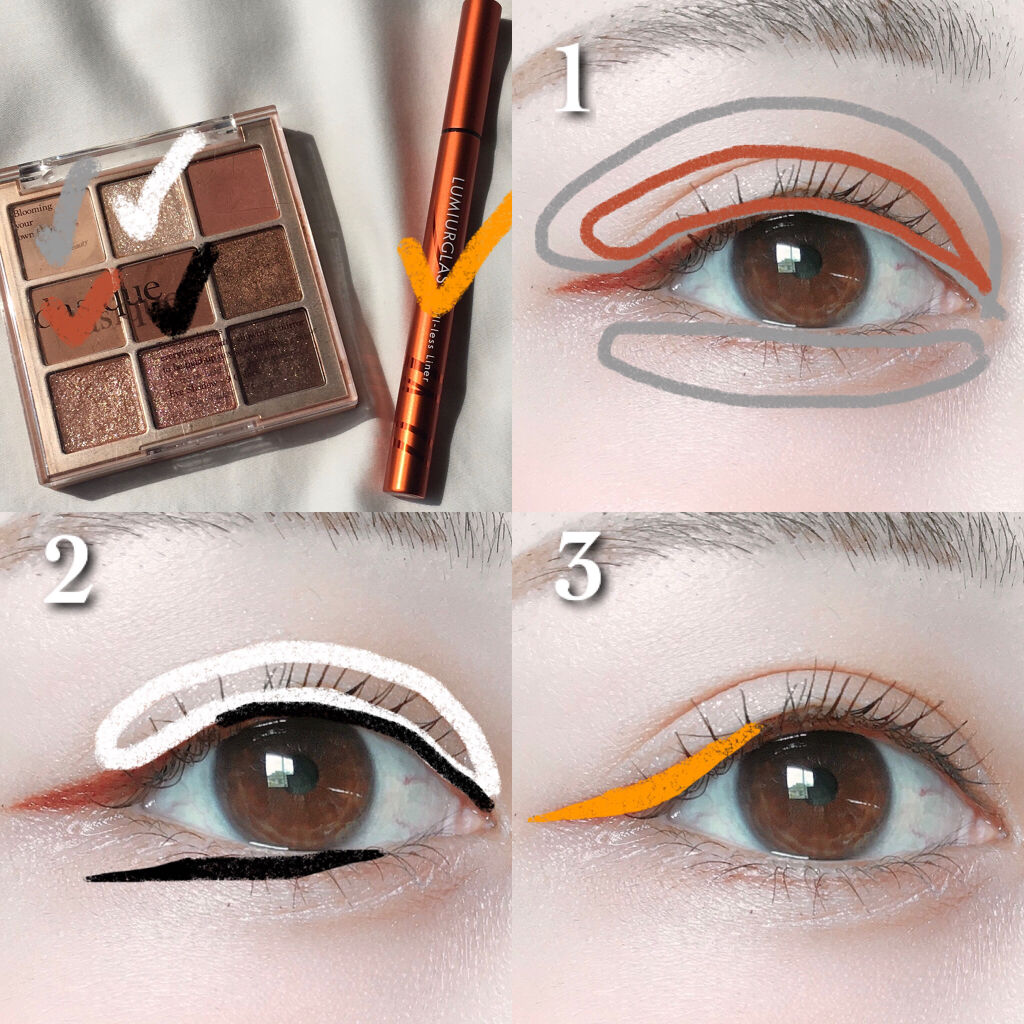 シャドウパレット/dasique/アイシャドウパレットを使ったクチコミ（3枚目）