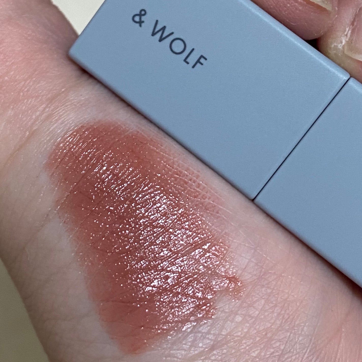 トリートメントニュアンスルージュ/& WOLF/口紅を使ったクチコミ(3枚目)