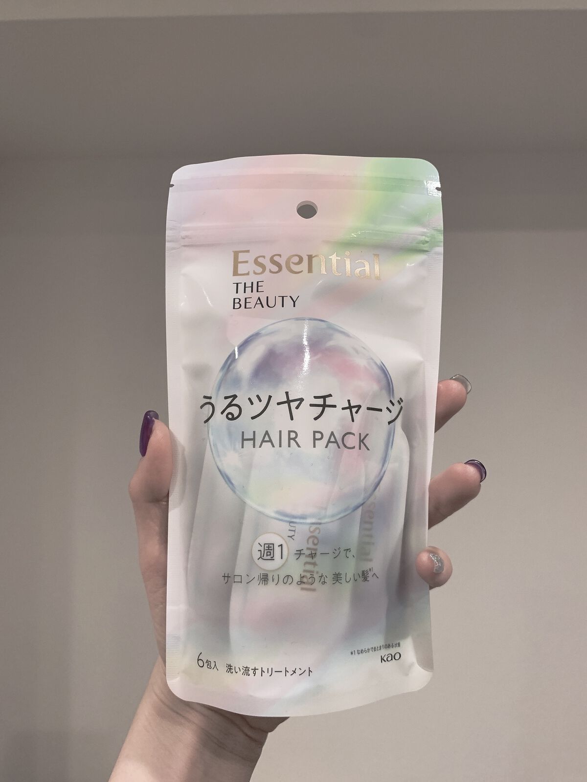 Essential THE BEAUTY 髪のキメ美容バリアヘアマスク/エッセンシャル/ヘアマスク・ヘアパックを使ったクチコミ（2枚目）