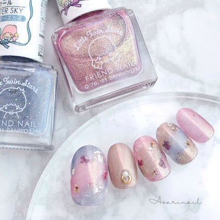 フレンドネイル(リニューアル品) /DAISO/マニキュアを使ったクチコミ(1枚目)