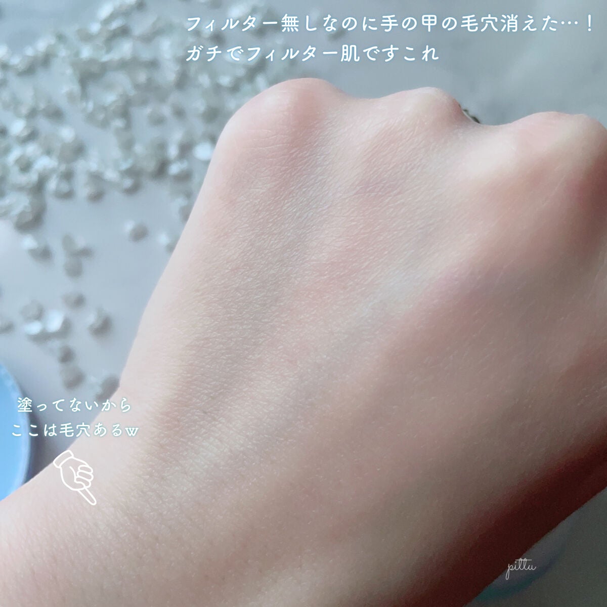 ヨレンパウダー さらポアカバー/muice/ルースパウダーを使ったクチコミ(5枚目)