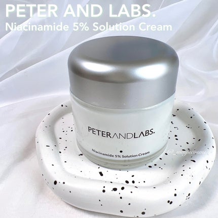 ナイアシンアミド5% ソリューション モイスチャークリーム/PETERANDLABS/フェイスクリームを使ったクチコミ(1枚目)