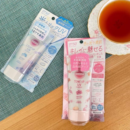 トーンアップUV エッセンス/サンカット®/日焼け止めローションを使ったクチコミ(4枚目)