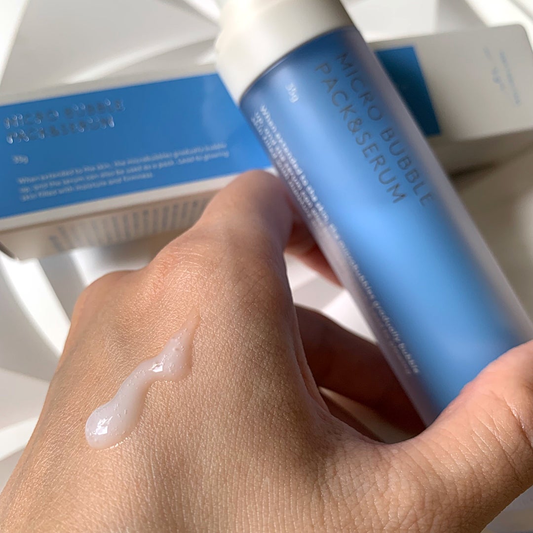 マイクロバブルパック&セラム/Macchia Label/美容液を使ったクチコミ(6枚目)