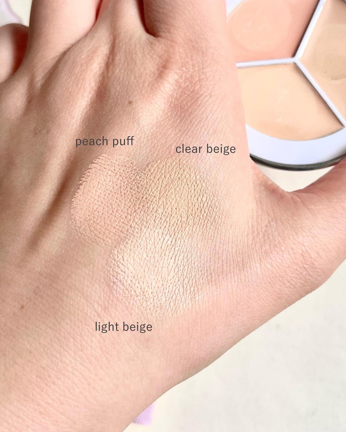 パーフェクトカバー コンシーラーパレット/Dear.A/パレットコンシーラーを使ったクチコミ(2枚目)