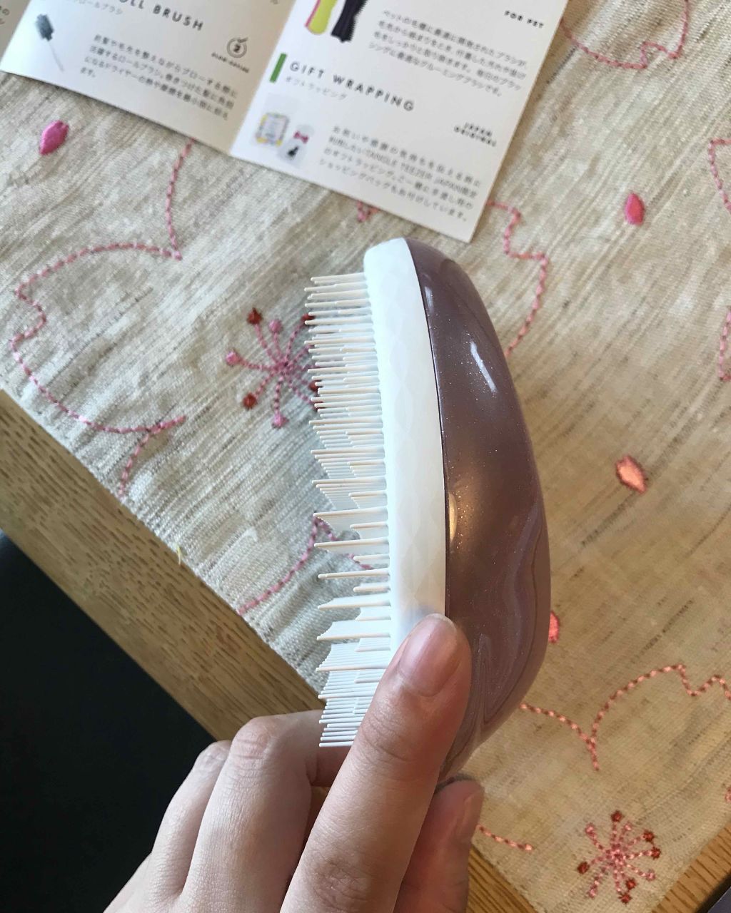 ザ・オリジナル ノーマル/TANGLE TEEZER/ヘアブラシを使ったクチコミ(2枚目)