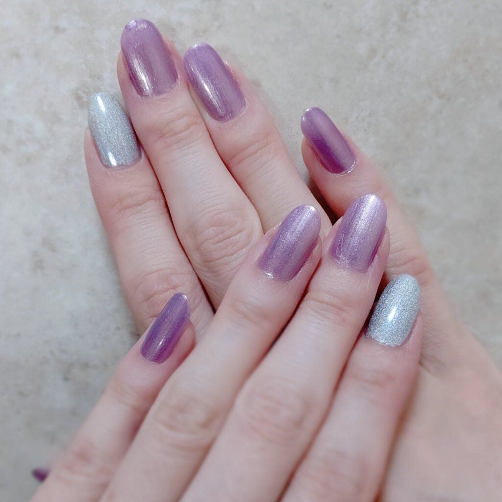 ネイルホリック Sheer pearl color/ネイルホリック/マニキュアを使ったクチコミ(2枚目)