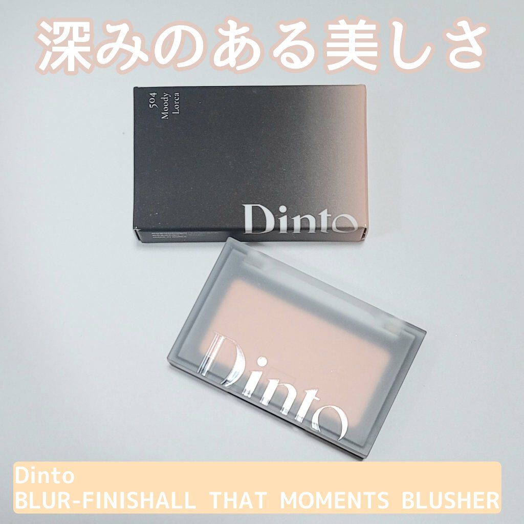 ブラーフィニシュブラッシャー/Dinto/パウダーチークを使ったクチコミ（1枚目）