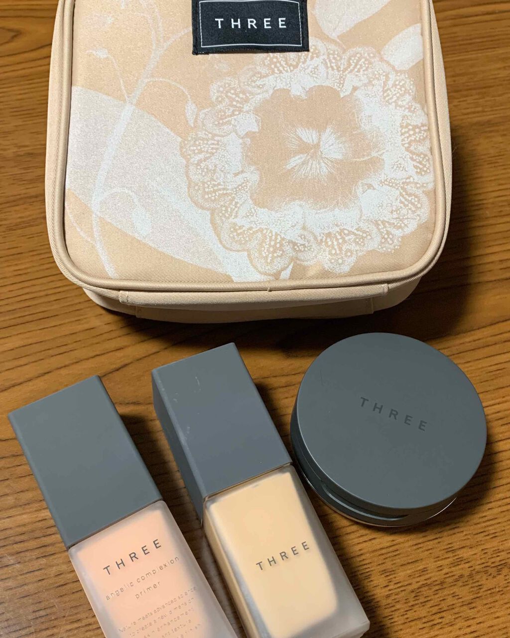 アルティメイトダイアフェネス ルースパウダー/THREE/ルースパウダーを使ったクチコミ(1枚目)