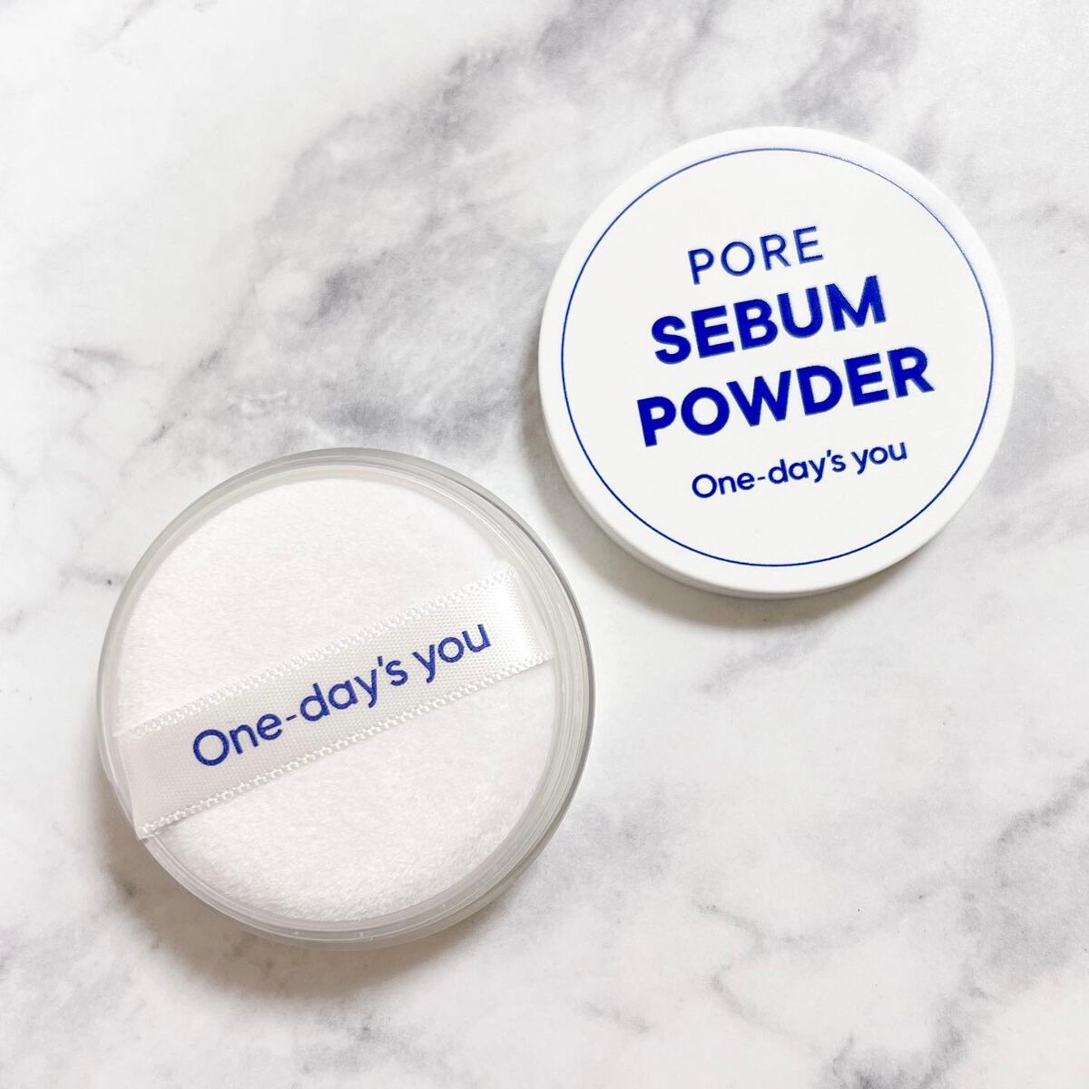 ポアセバムパウダー/One-day's you/ルースパウダーを使ったクチコミ（2枚目）