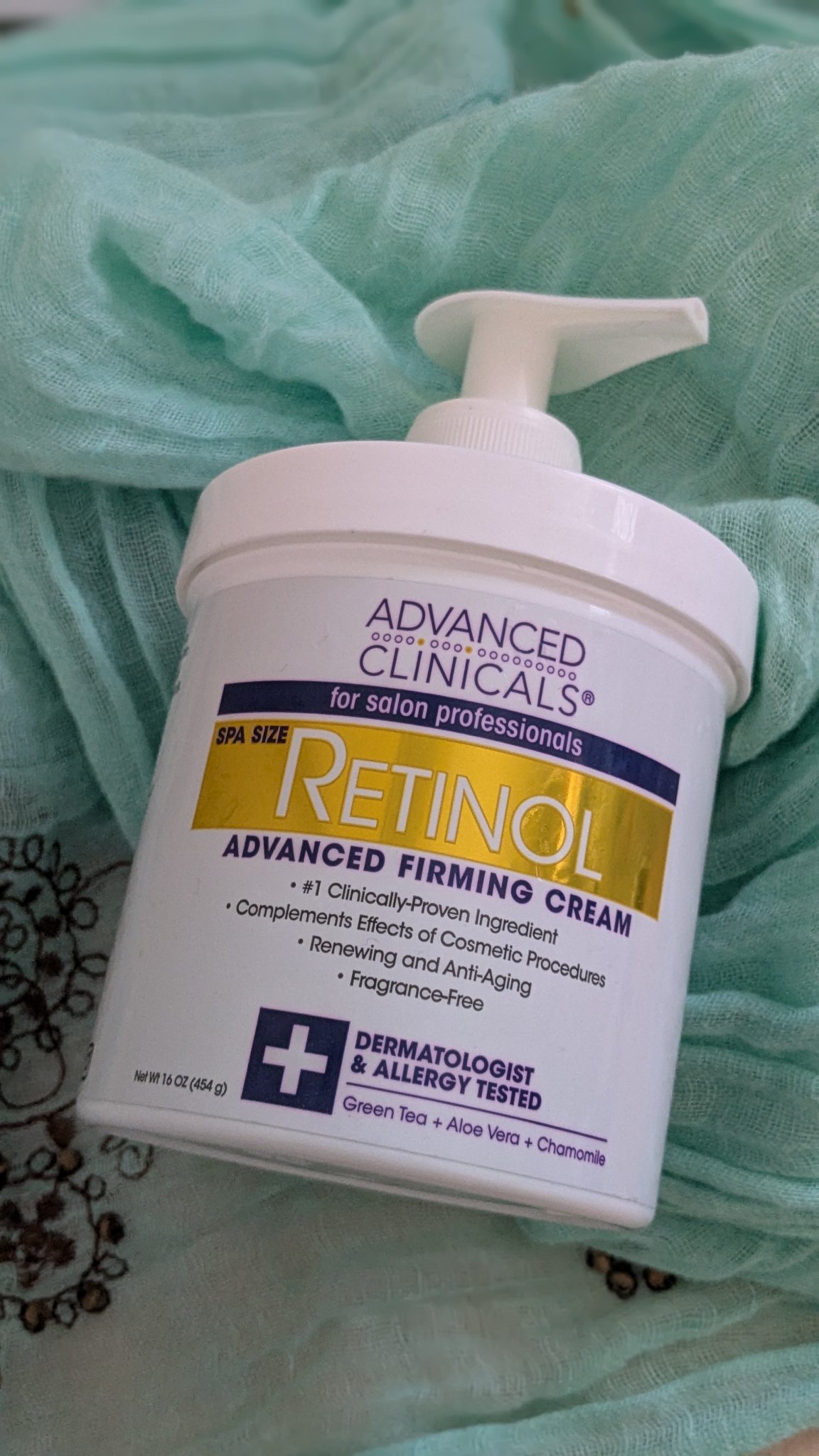 レチノールアドバンスドファーミングクリーム/ADVANCED CLINICALS/ボディクリームを使ったクチコミ（1枚目）