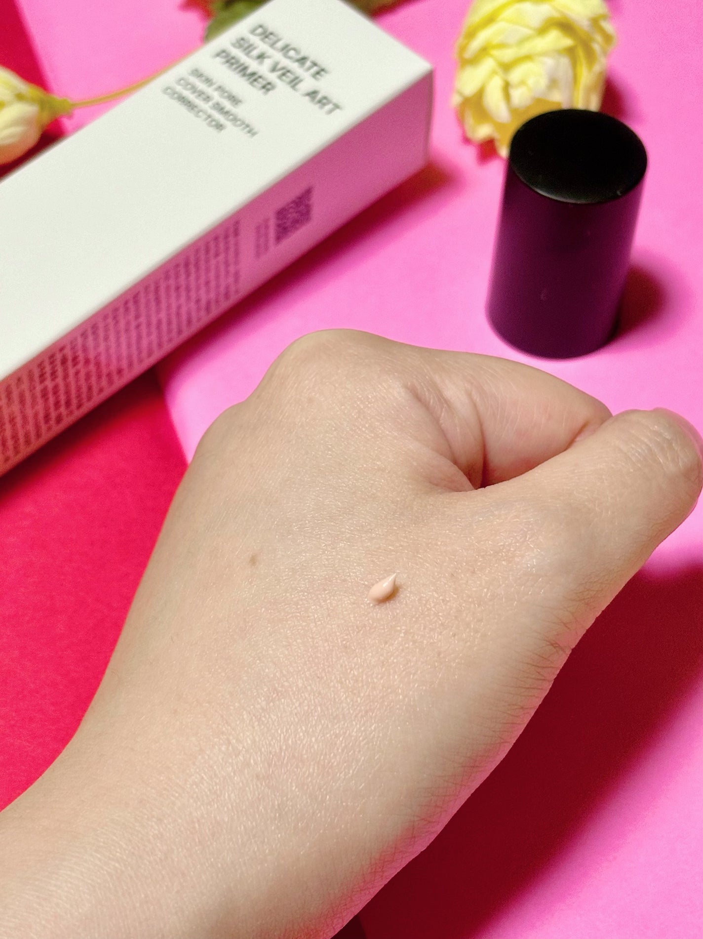 デリケートシルクベールアートプライマー/TFIT/化粧下地を使ったクチコミ(3枚目)