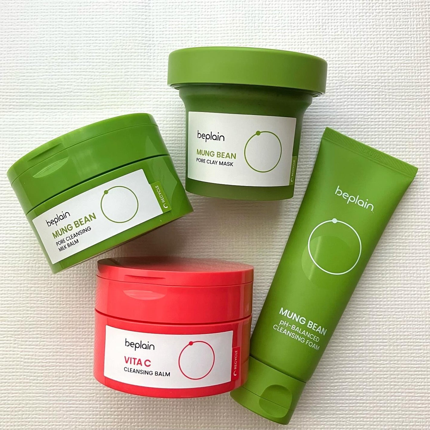 緑豆毛穴クレンジングミルクバーム/beplain/クレンジングバームを使ったクチコミ(5枚目)