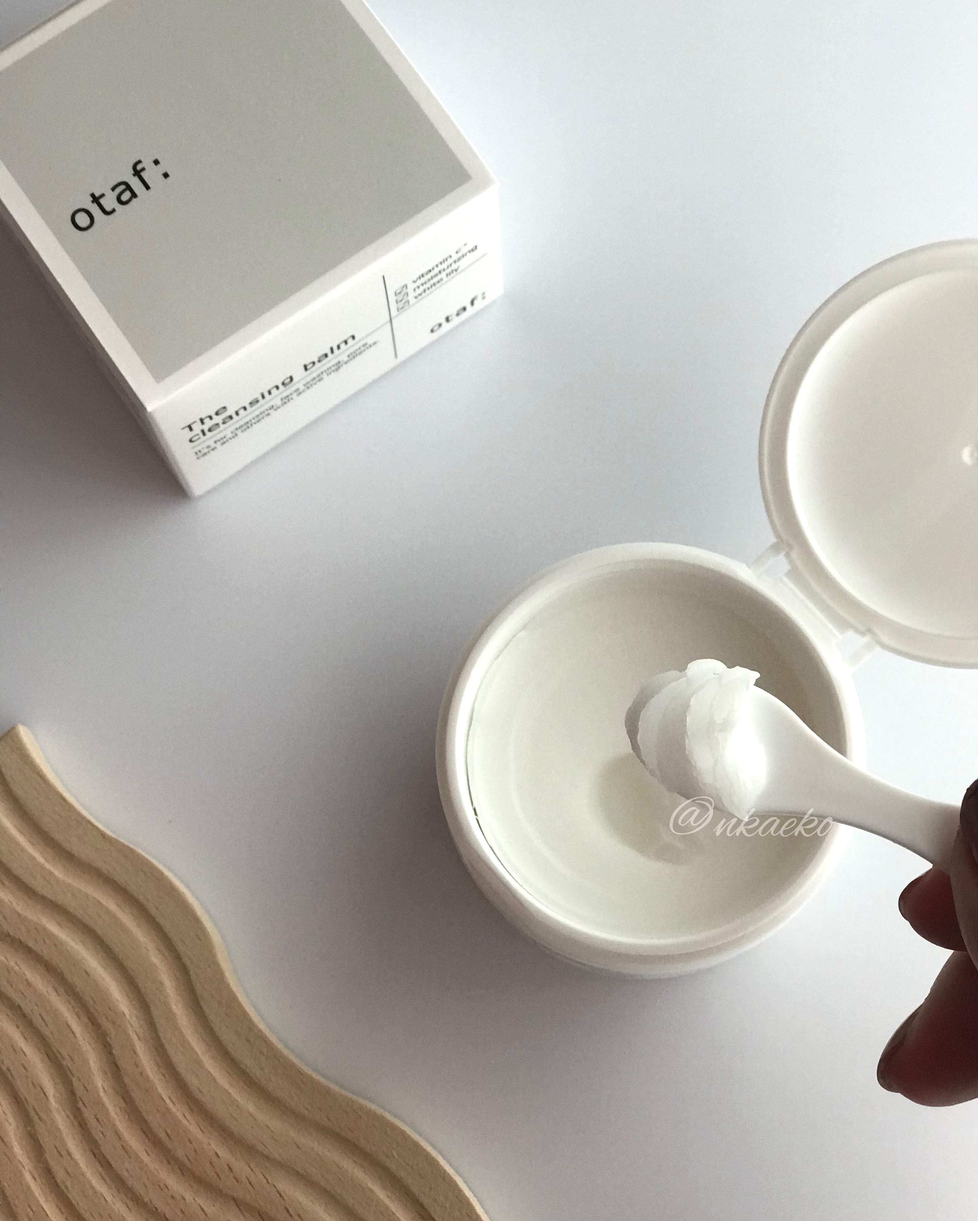 クレンジングバーム/otaf:/クレンジングバームを使ったクチコミ（2枚目）